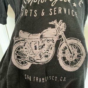 3/4 sleeve #vintage style #Motorcycle T-shirt